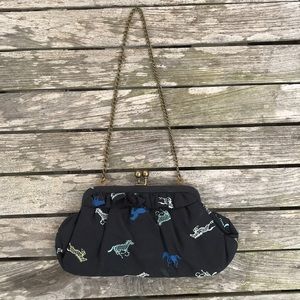 Black Mini Horses 🐎 Evening Clutch